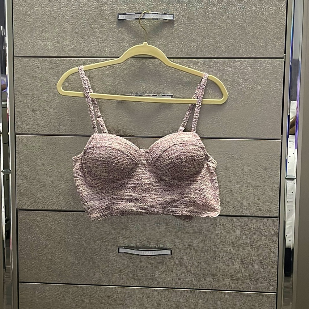 Pink Crop Top